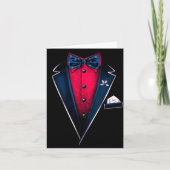 Tuxedo With Bowtie For Christmas And Special Occas カード (正面)