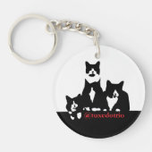 TuxedoTrio Keychain キーホルダー (正面)