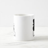 Tuxpoodle コーヒーマグカップ (中央)