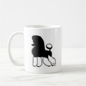 Tuxpoodle コーヒーマグカップ (左)
