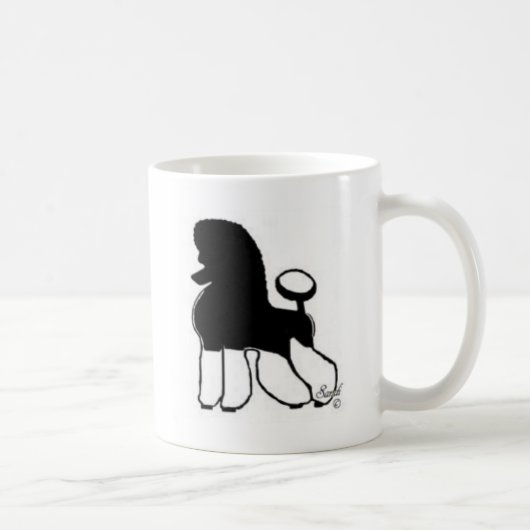 Tuxpoodle コーヒーマグカップ (右)