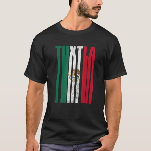 Tuxtla Gutiérrez  Chiapas con Águila Mexicana Tシャツ (正面)