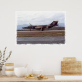 Tuy Hoa AFB Vietnam 1969 E Print ポスター (キッチン)