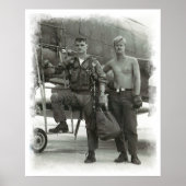 Tuy Hoa AFB Vietnam 69' Print ポスター (正面)