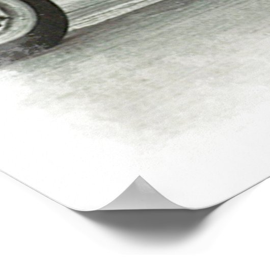 Tuy Hoa AFB Vietnam 69' Print ポスター (角)