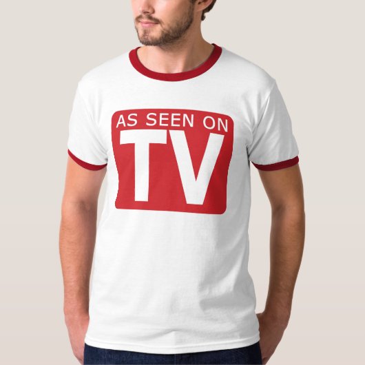 TVで見られる Tシャツ (正面)