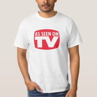 TVのおもしろいなワイシャツで見られる Tシャツ