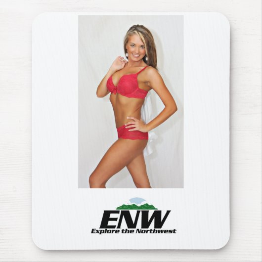 TVのホストの夜明けのマウスパッド マウスパッド (正面)