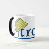 TVの比喩の衰退のマグ モーフィングマグカップ (正面左)