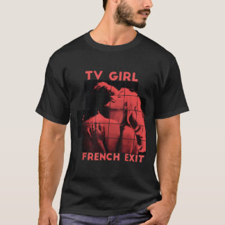 TVガールバンドフランス出口アルバムTシャツ Tシャツ