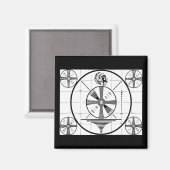 TVサインオフ磁石 マグネット (正面/裏面)