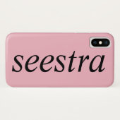 TVショーの孤児の黒からのseestra Case-Mate iPhoneケース (裏面(横))