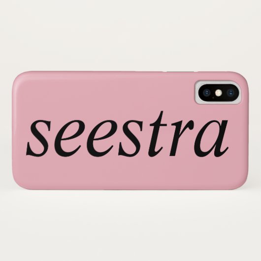 TVショーの孤児の黒からのseestra Case-Mate iPhoneケース (裏面(横))