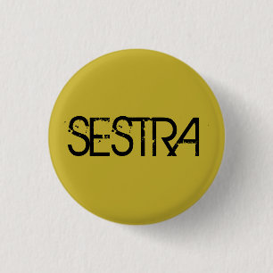 TVショーの孤児の黒、動揺してなブロックからのSestra 缶バッジ