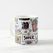 TVシリーズドードルおもしろい:ヴィンテージセット。 コーヒーマグカップ (正面左)