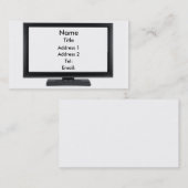 TVスクリーン01 名刺 (正面/裏面)