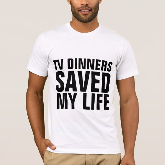 TVディナ救ーTシャおもしろいツティー Tシャツ (正面)