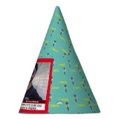 TVニュースおもしろいメンズ50誕生日40th 60 パーティーハット (右)