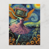 TVバレリーナダンサーのゴウル ポストカード (正面)