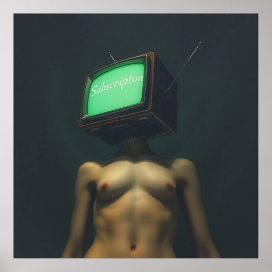 TVヘッド：カオスに加入 ポスター (正面)