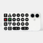 TVリモコン Case-Mate iPhoneケース (裏面 (横))