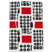 TVリモコン（VCRボタン付き） ミディアムペーパーバッグ (正面)