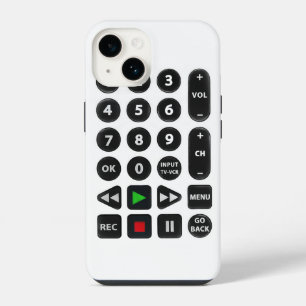 TVリモコン(VCRボタン付き) iPhone 14ケース