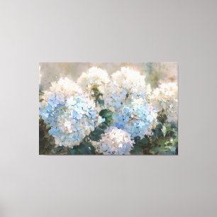 *~* TV2 Pink Blue Hydrangea Canvas Print キャンバスプリント