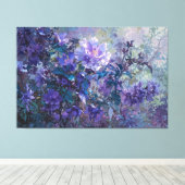 *~* TV2.Sharon Stretted Canvas Printのバラ キャンバスプリント (インサイチュ (ウッドフロア))