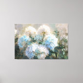 *~* TV2 Soft Blue Hydrangea Canvas Print キャンバスプリント (正面)