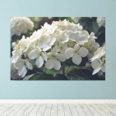 *~* TV2 Soft Hydrangea Streted Canvas Print キャンバスプリント (インサイチュ (ウッドフロア))
