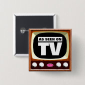 TV -レトロTVで見られる 缶バッジ (正面&裏面)