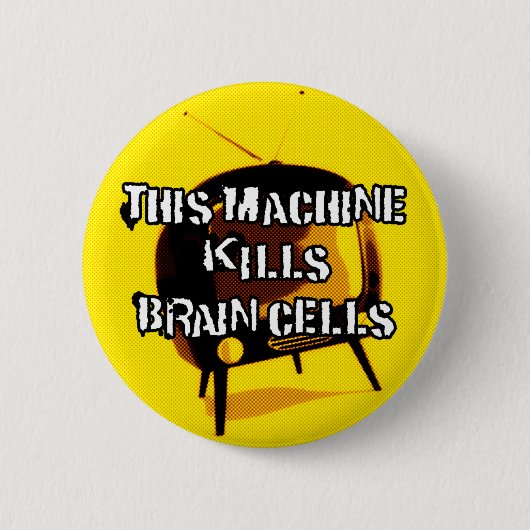 TV: 騒々しいキラー 缶バッジ (正面)