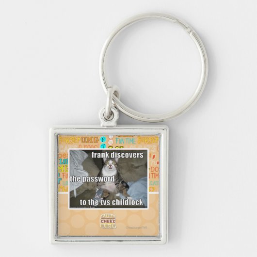 TV Childlock キーホルダー (正面)