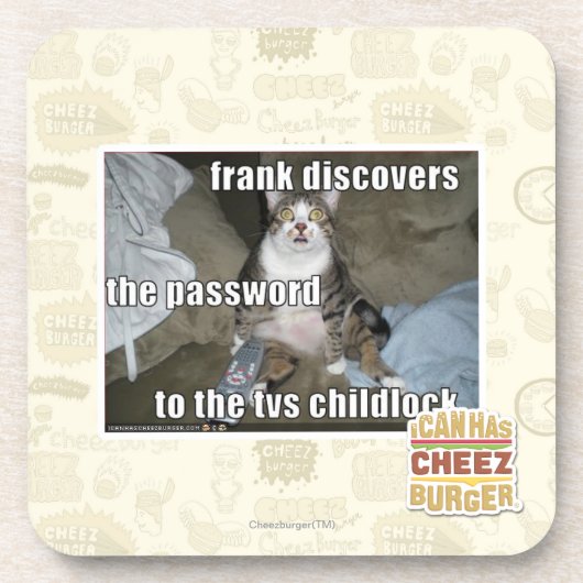 TV Childlock コースター (正面)