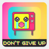 TV Cry スクエアシール (正面)