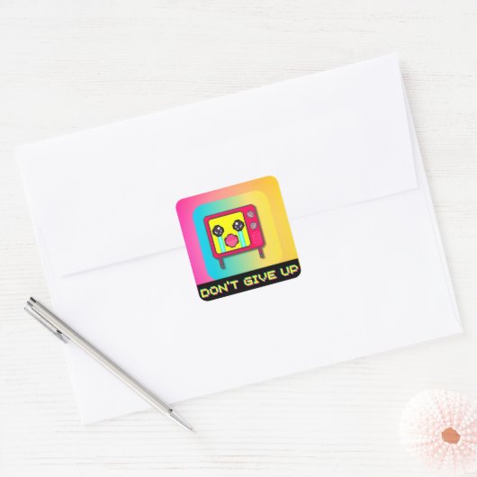 TV Cry スクエアシール (封筒)