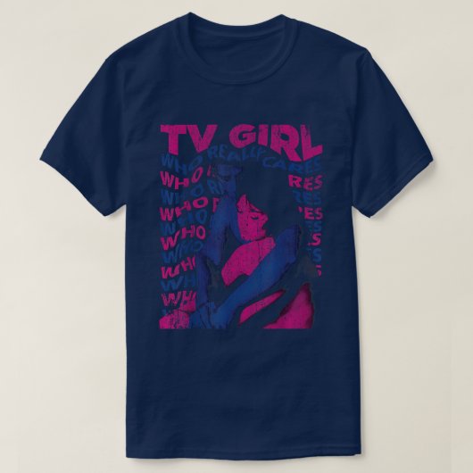 Tv Girl Album Who Reallys 気に Tシャツ (デザイン正面)