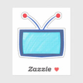 TV Head Man シール (シート)