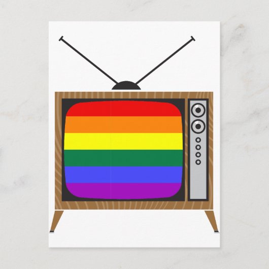 TV LGBT ポストカード (正面)