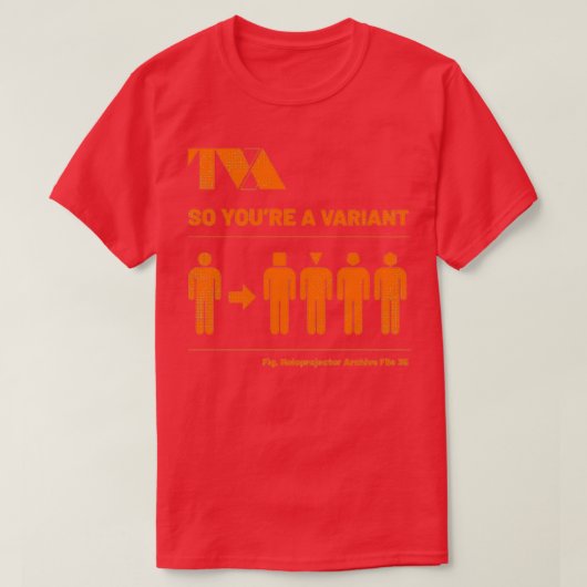 TVAバリアント Tシャツ (デザイン正面)
