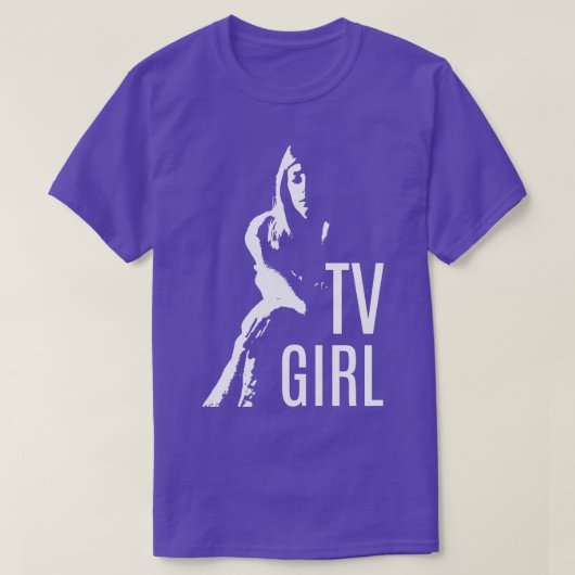 TvGirl Tシャツ (デザイン正面)
