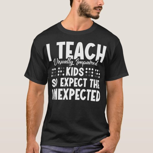 Tvi Teacher Appreciation Magical Visually Impaired Tシャツ (正面)