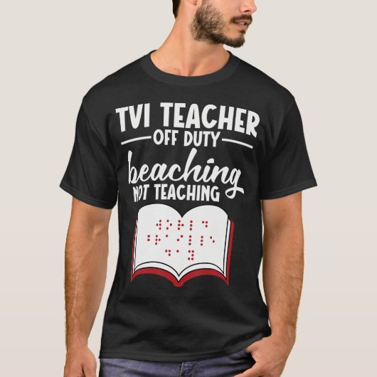 Tvi Teacher Appreciation My Heart Visually Impaire Tシャツ (正面)