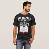 Tvi Teacher Appreciation My Heart Visually Impaire Tシャツ (正面フル)