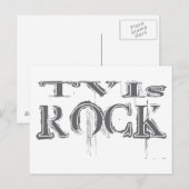 TVIsロック ポストカード (正面/裏面)