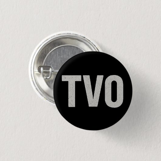 TVO Pin 缶バッジ (正面&裏面)