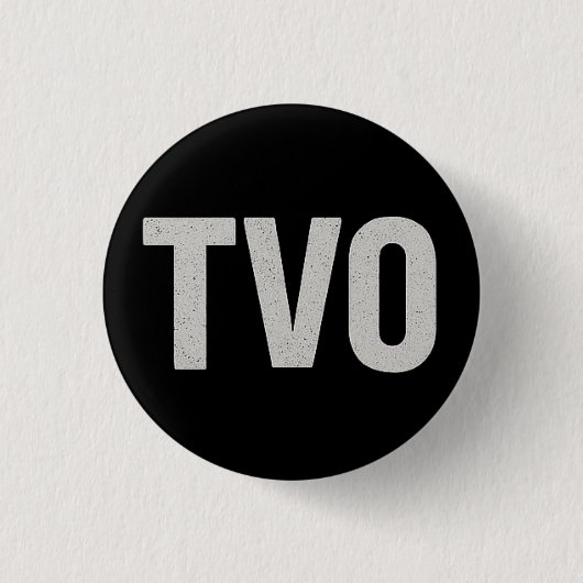TVO Pin 缶バッジ (正面)