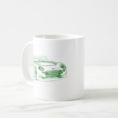 TVRグリフィス500 コーヒーマグカップ (正面左)