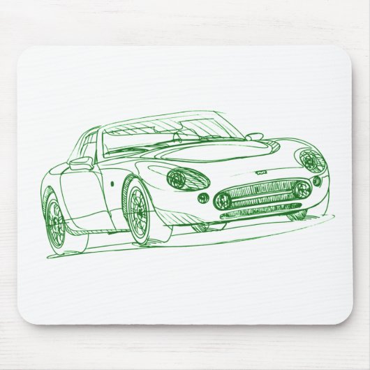 TVRグリフィス500 マウスパッド (正面)